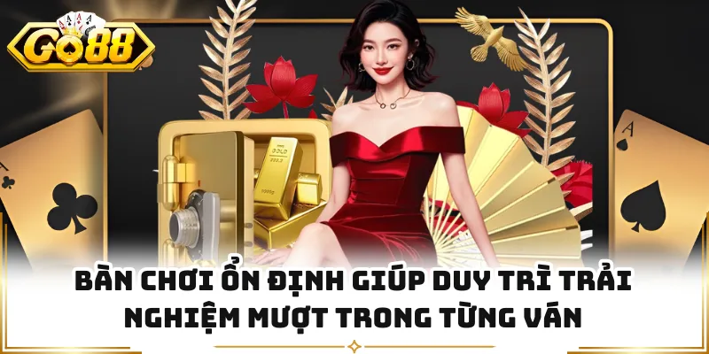 Game GO88 mang đến nhiều lựa chọn bài quen thuộc hấp dẫn